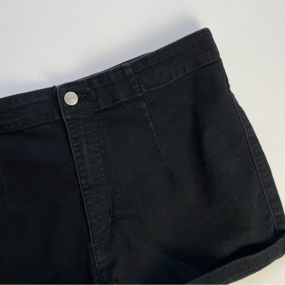 Wild Fable High Waist Black Denim Shorts Women’s 16 - Picture 7 of 9